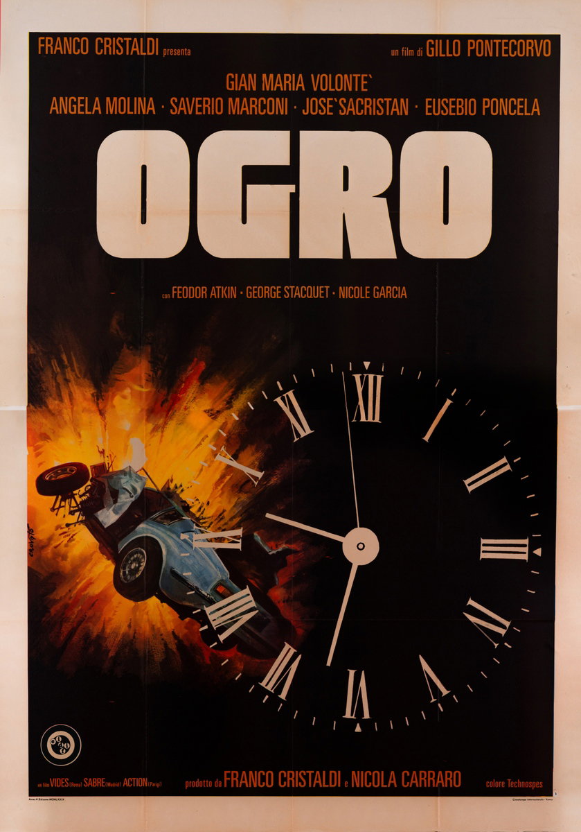 Poster 2 for the film Operation Ogre (1979), painted by Luciano Crovato