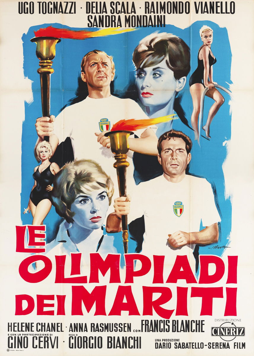 Le Olimpiadi dei mariti - Manifesto 1