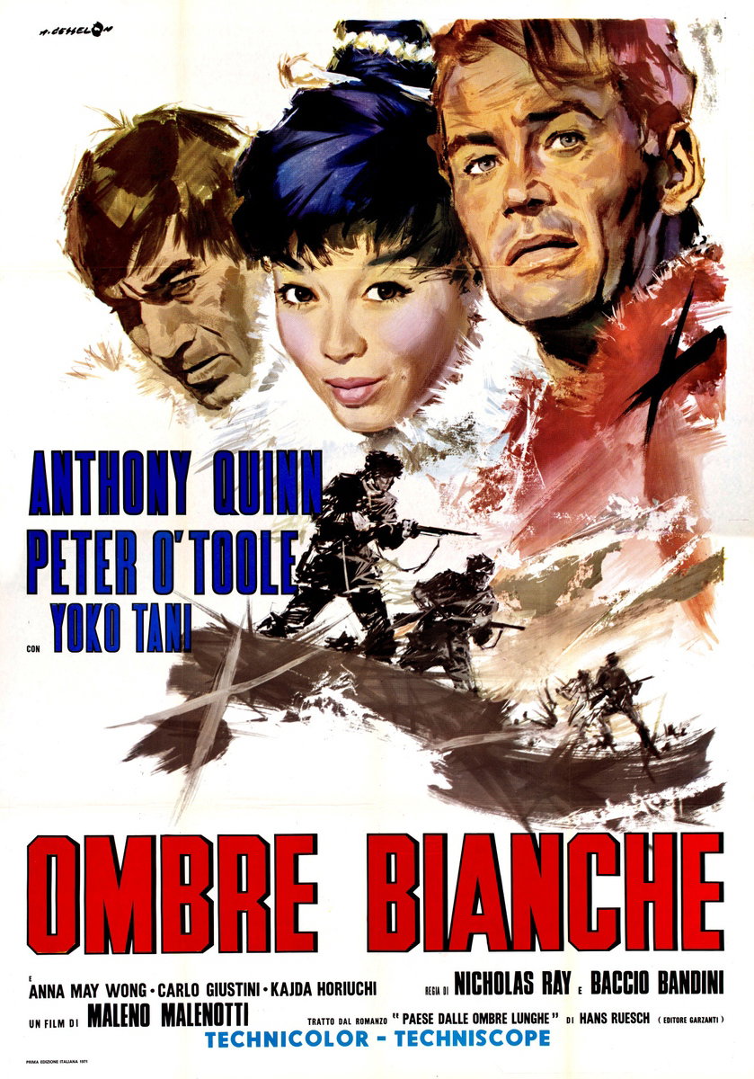 Poster 3 for the film The Savage Innocents (1960), painted by Angelo Cesselon