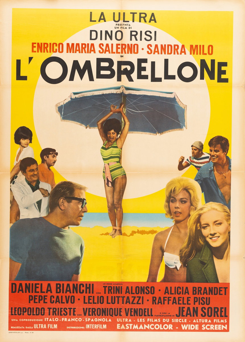 Manifesto 2 per il film L'Ombrellone (1965)