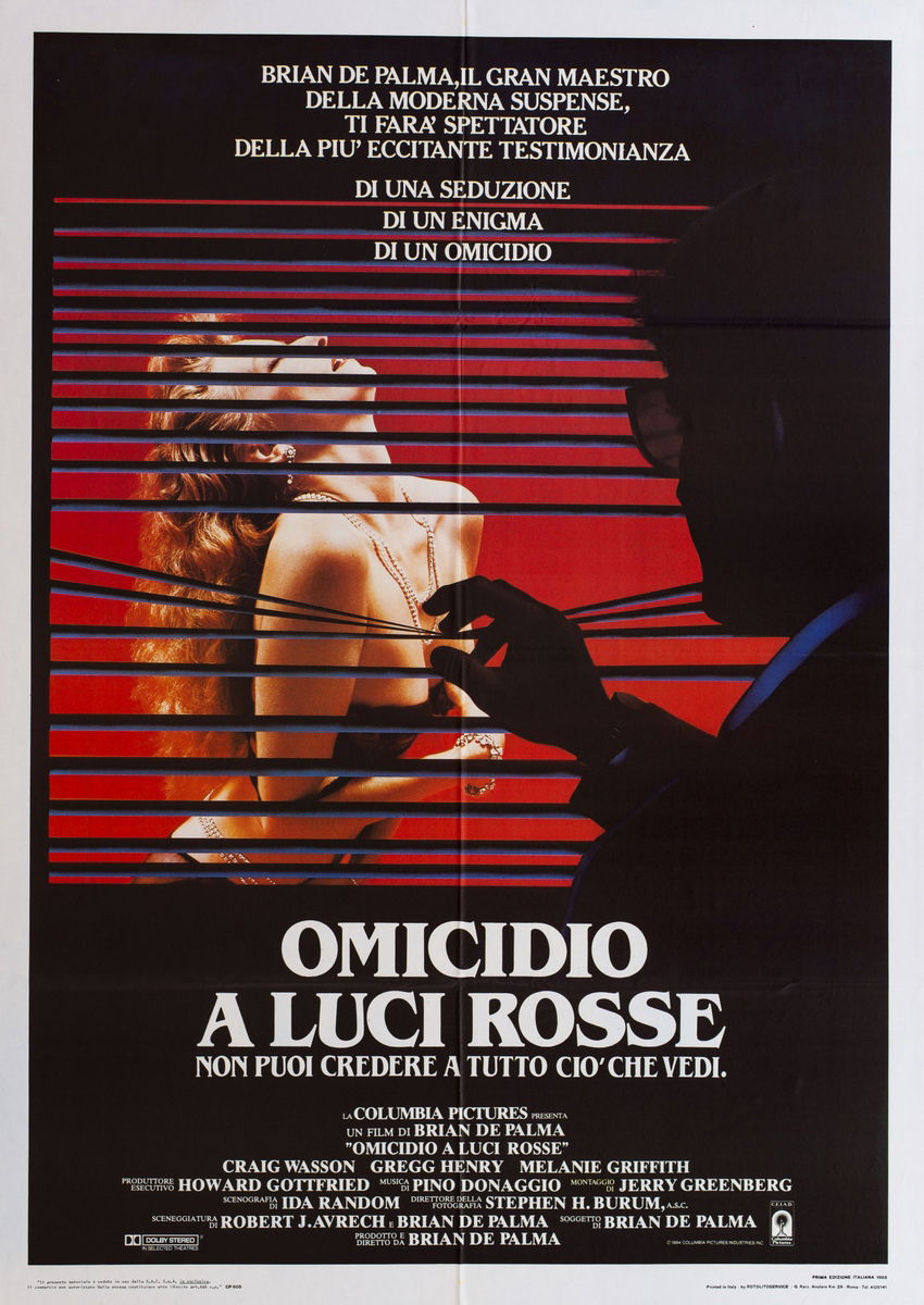 Omicidio a luci rosse - Manifesto 1