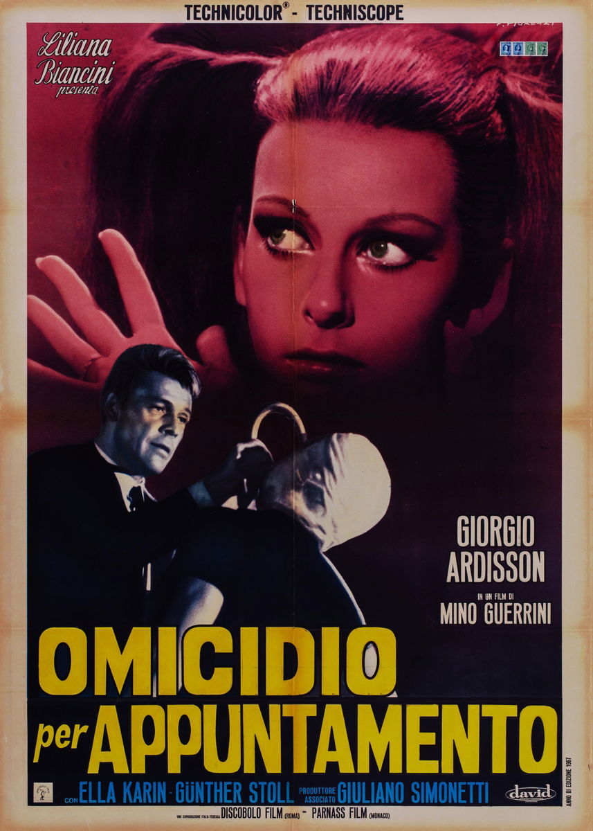 Omicidio per appuntamento - Manifesto 1