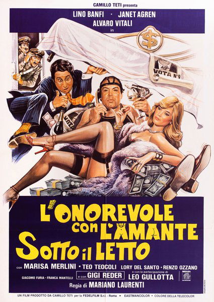 L'onorevole con l'amante sotto il letto