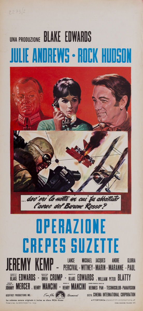 Operazione crepes suzette - Locandina 1