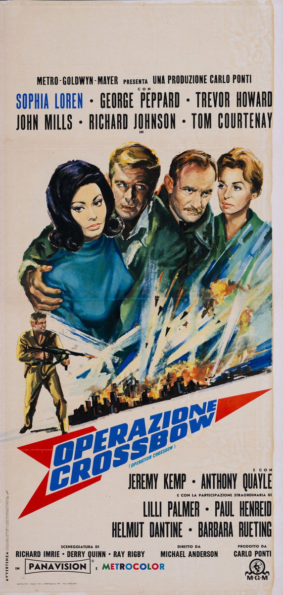 Locandina 2 for the film Operation Crossbow (1965)