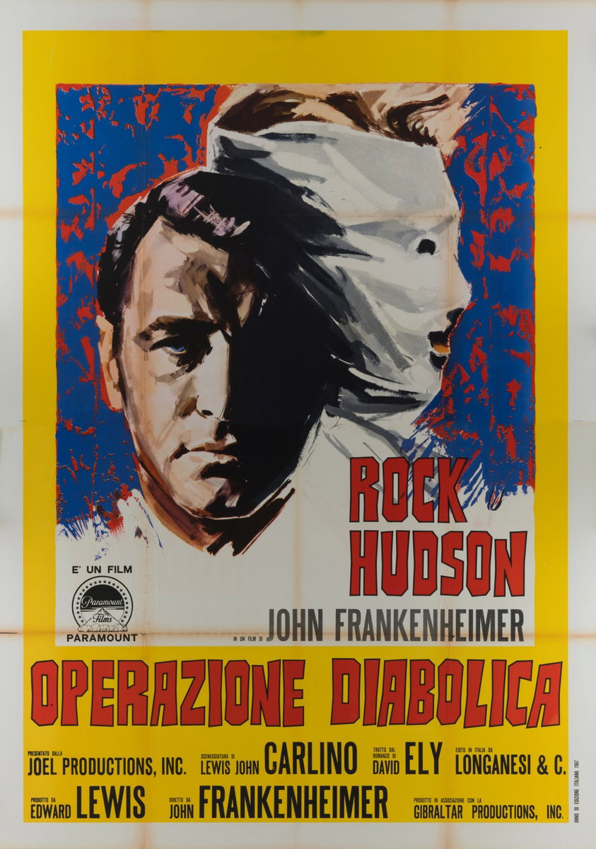 Poster 2 for the film Seconds (1966)