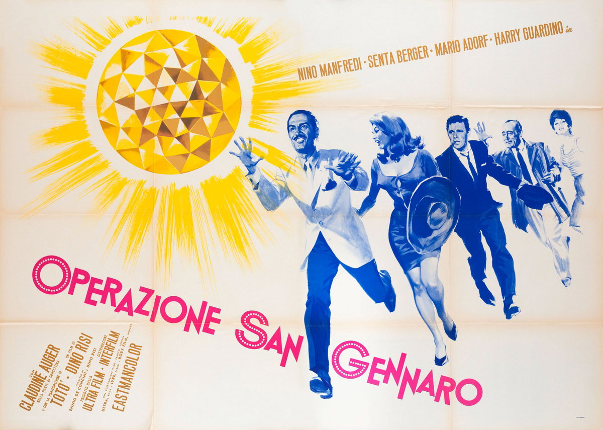 Poster 3 for the film The Treasure of San Gennaro (1966)