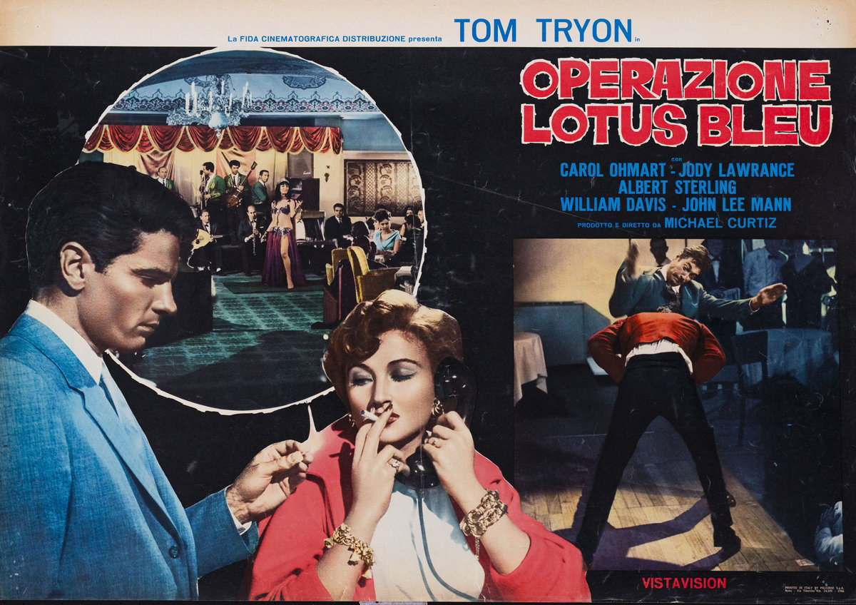 Fotobusta 2 per il film L'ora scarlatta (1956)