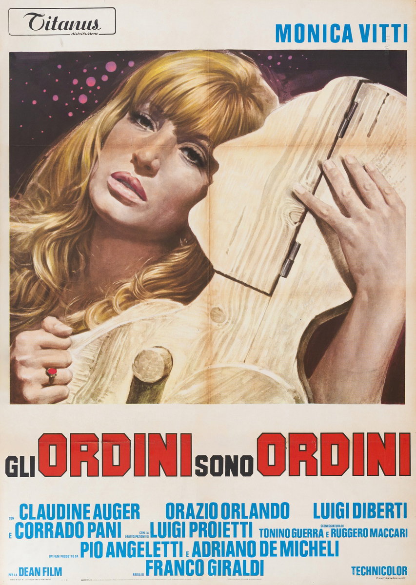 Manifesto 3 per il film Gli ordini sono ordini (1972)