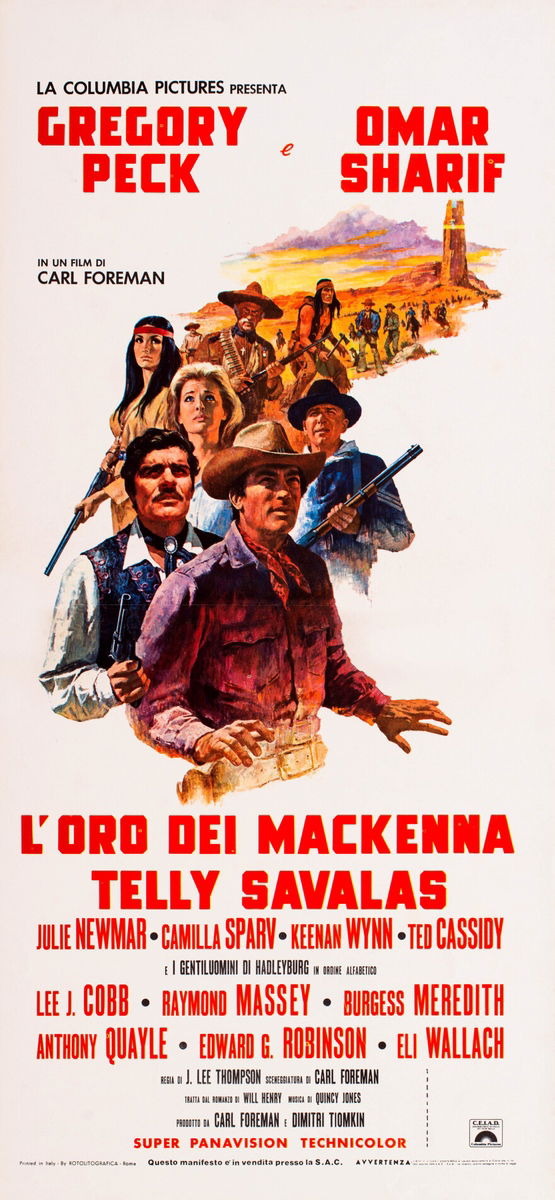 Mackenna's Gold - Lobby Card 1