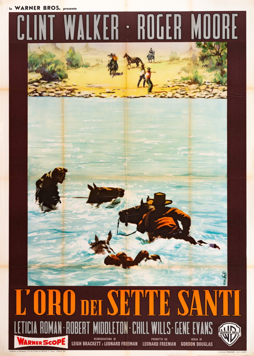 L'oro dei sette santi - Manifesto 1