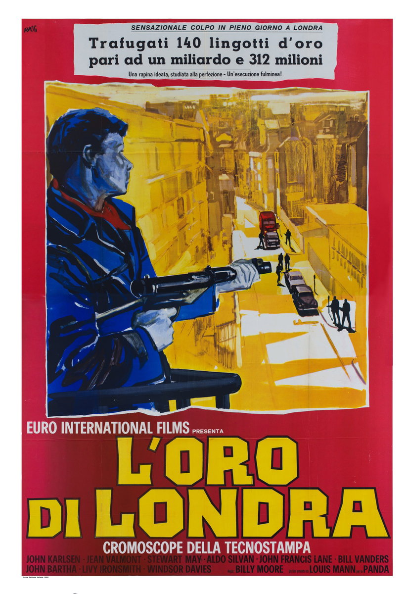 L'oro di Londra - Manifesto 2
