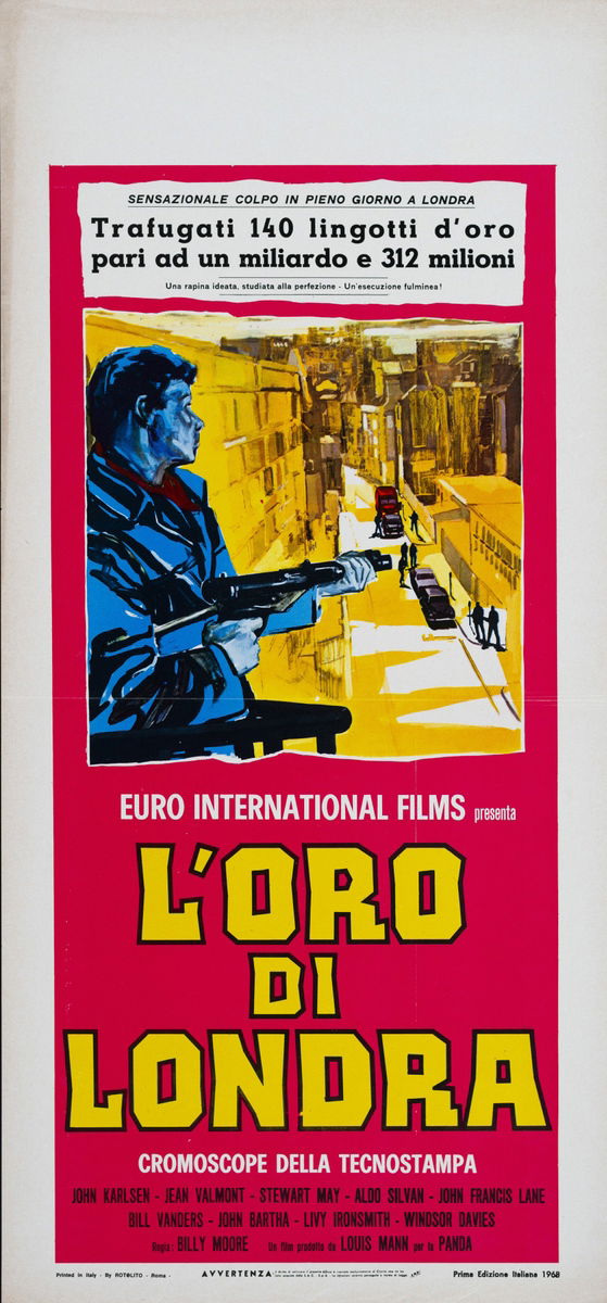 L'oro di Londra - Locandina 1