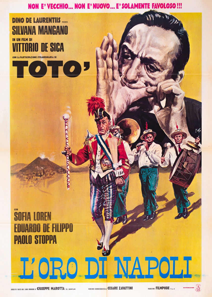 L'oro di Napoli - Manifesto 1