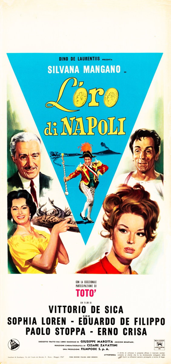The Gold of Naples - Locandina 2