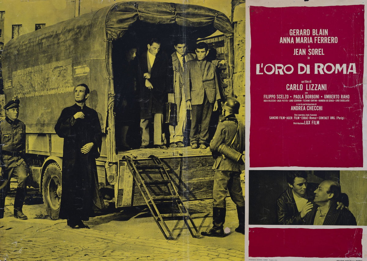 Fotobusta 2 per il film L'oro di Roma (1961), dipinto da Studio Favalli