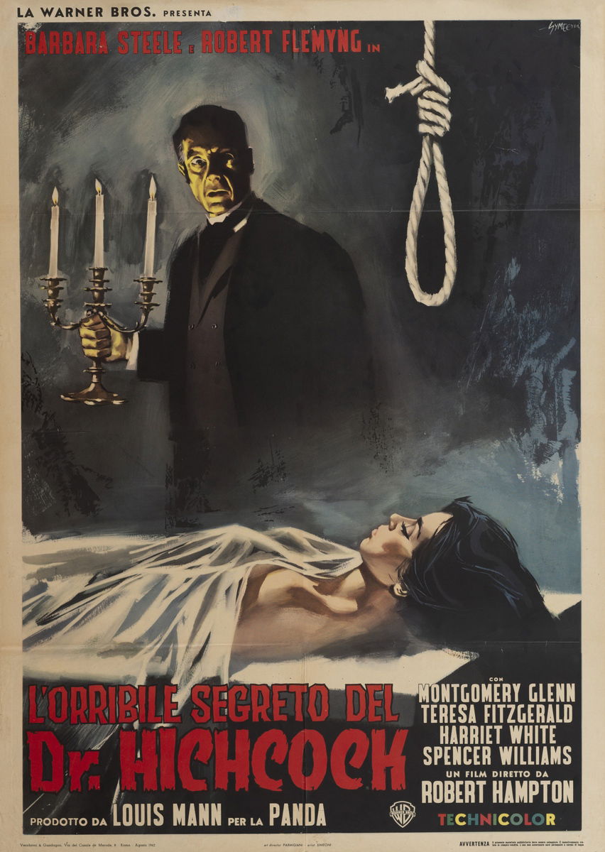 L'orribile segreto del Dr. Hichcock - Manifesto 1