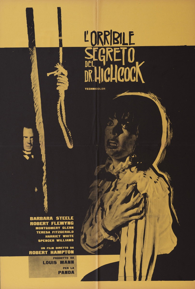 Poster 2 for the film The Horrible Dr. Hichcock (1962)