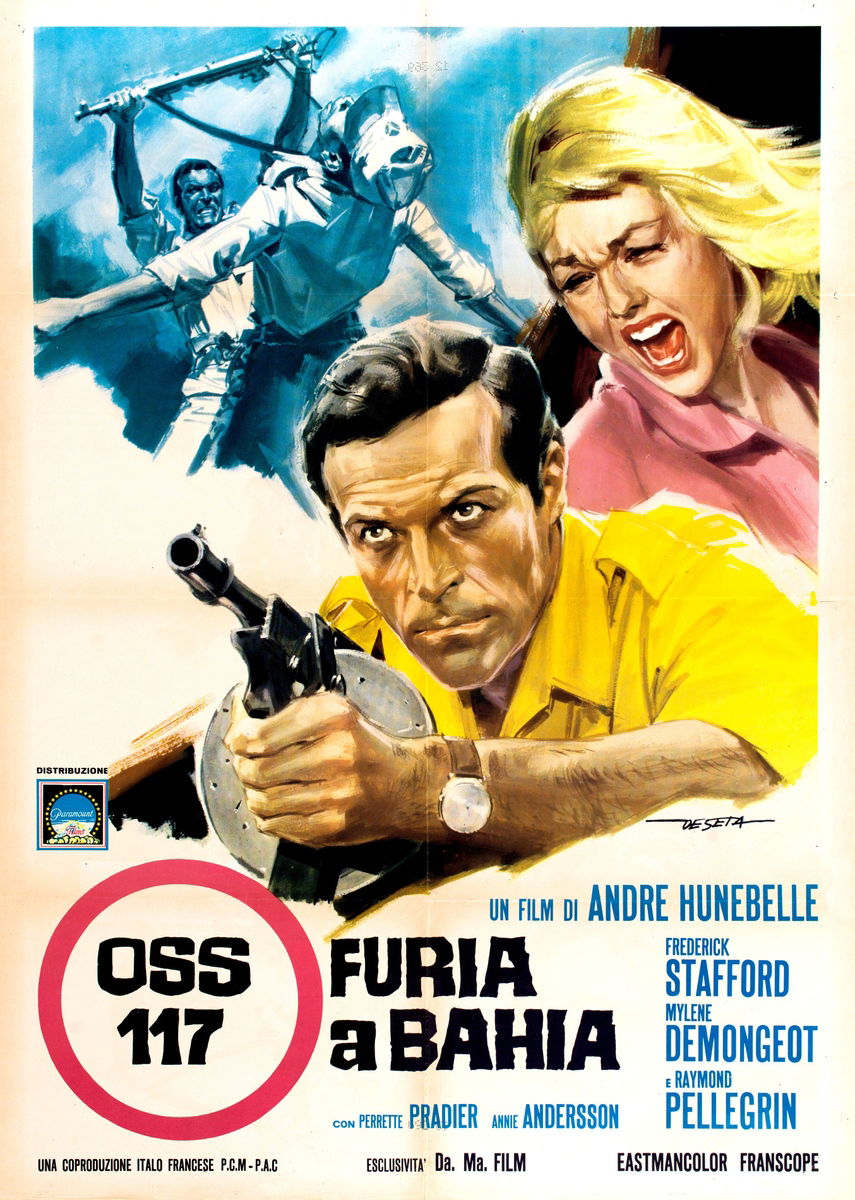 Oss 117 furia a Bahia - Manifesto 1
