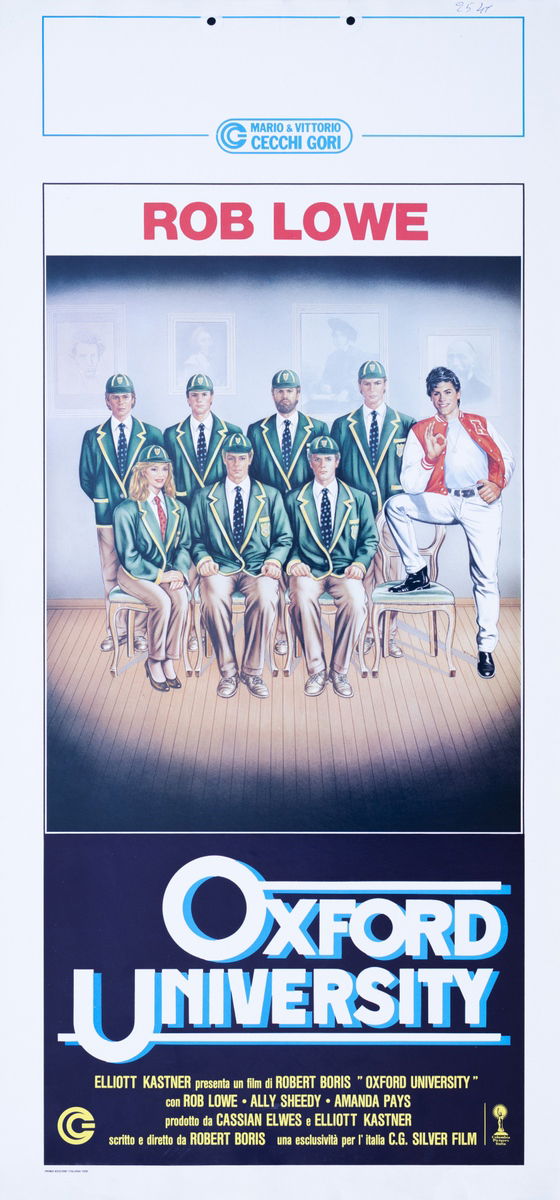 Oxford University - Locandina 1