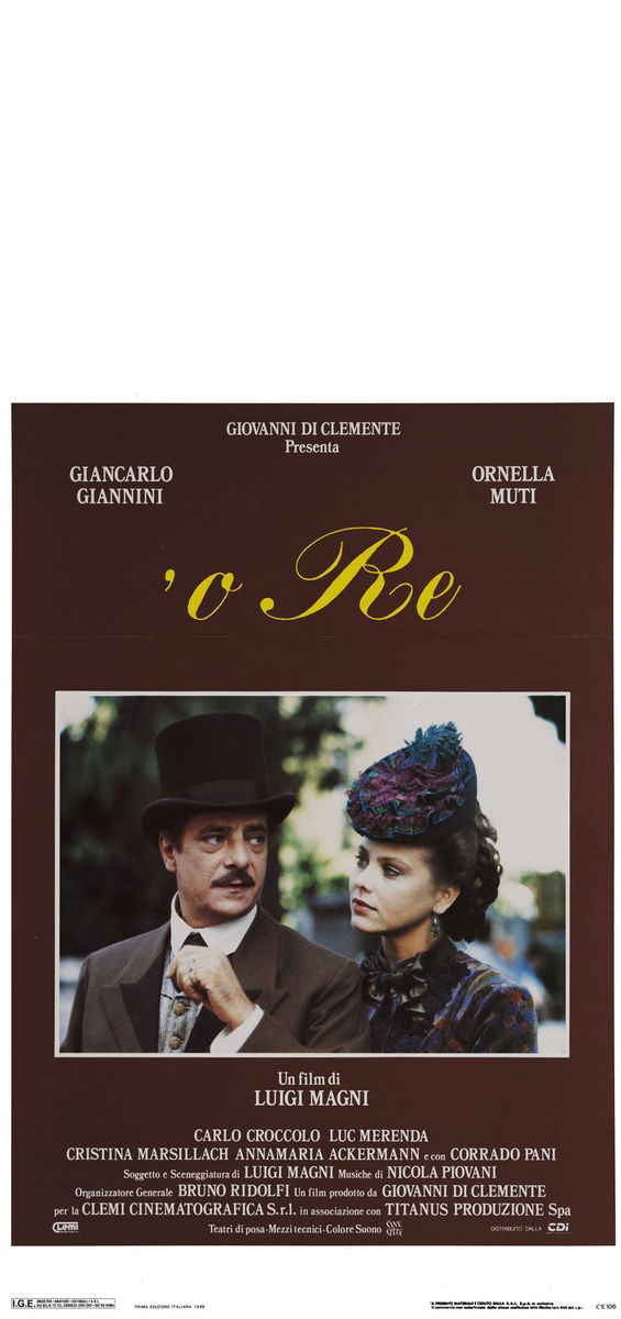 'o Re - Locandina 1
