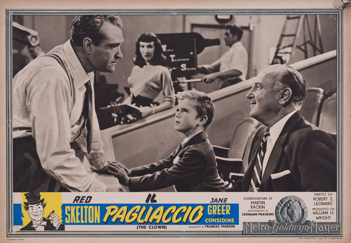 Il pagliaccio - Fotobusta 1