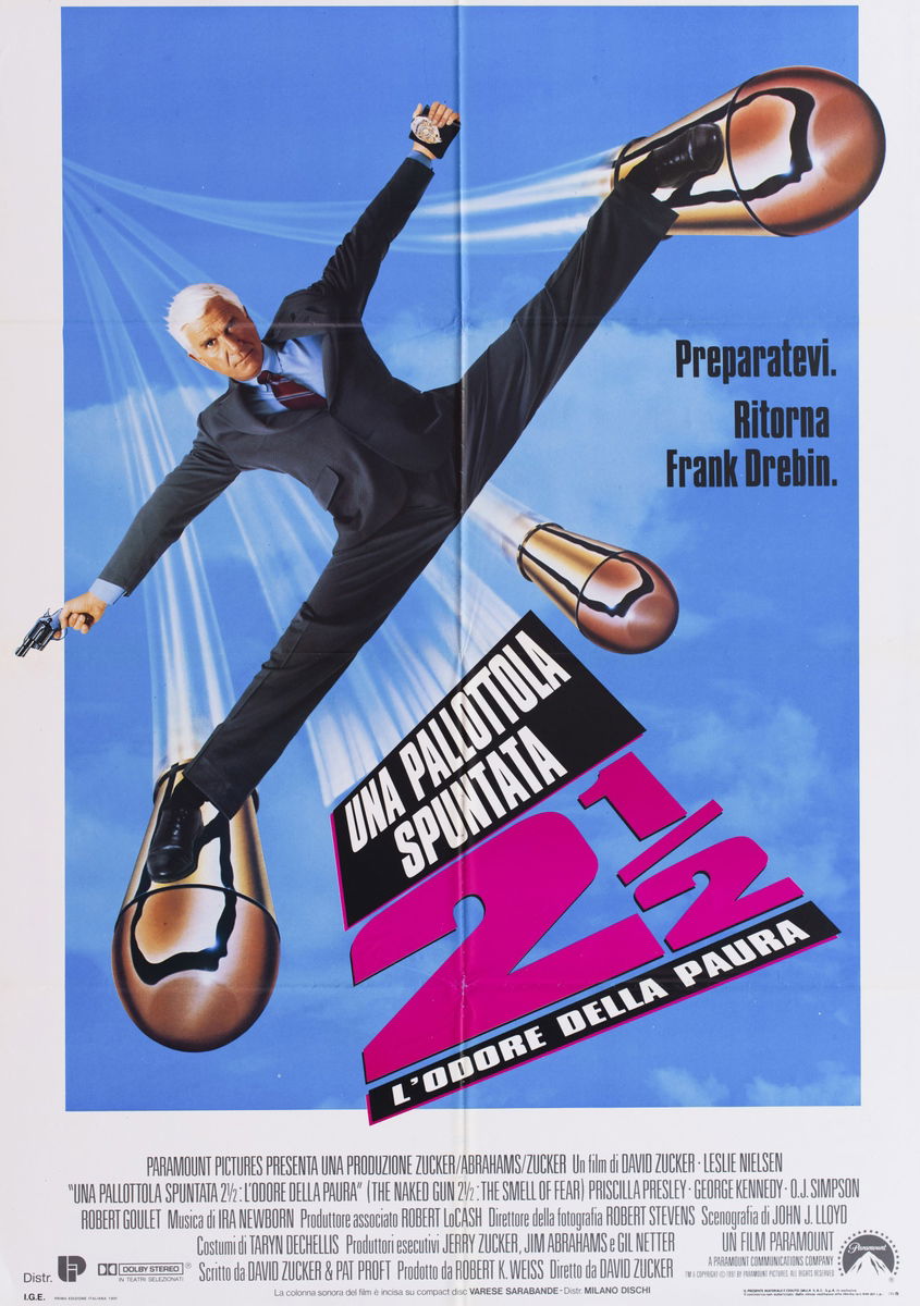 Una pallottola spuntata 2½ - L'odore della paura - Manifesto 1