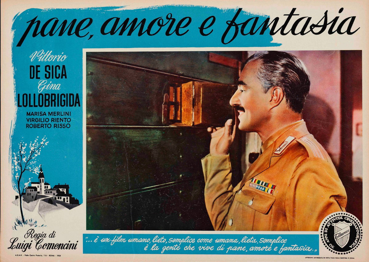 Fotobusta 2 per il film Pane, amore e fantasia (1953)
