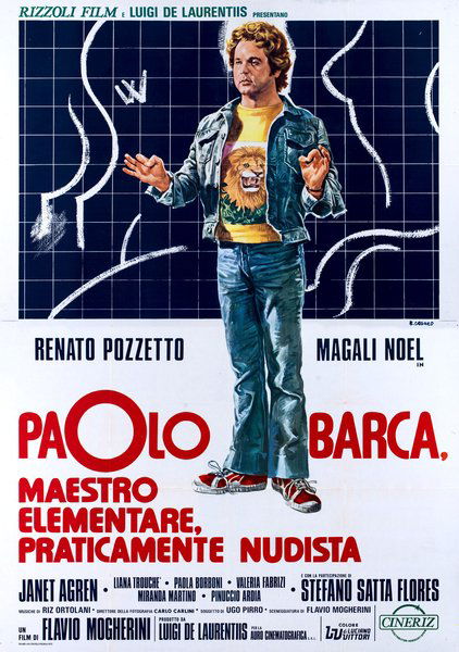 Paolo Barca, maestro elementare, praticamente nudista