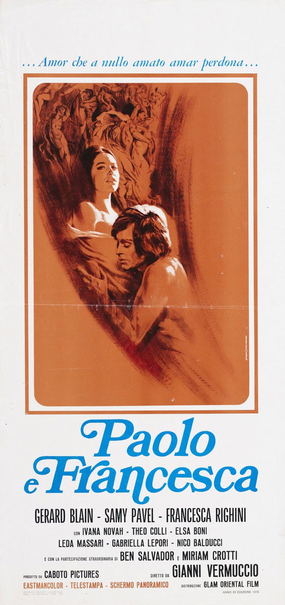 Paolo e Francesca - Lobby Card 1