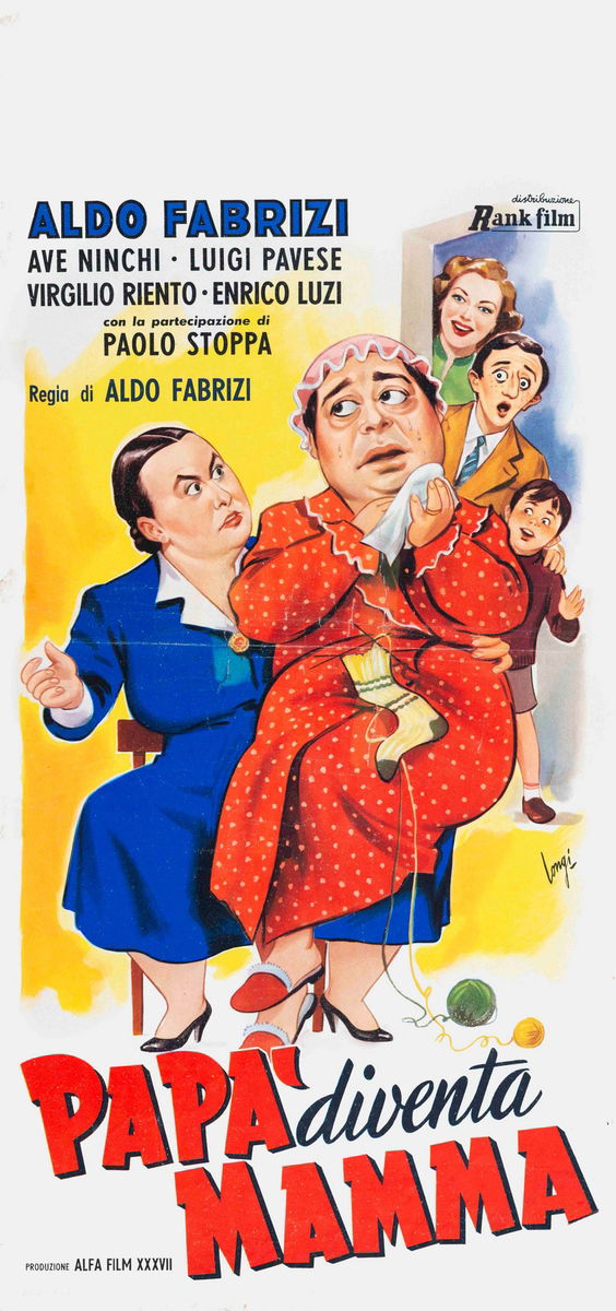 Dad Becomes Mom - Lobby Card 1