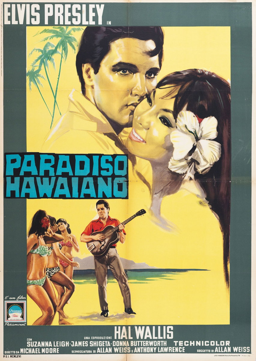 Poster 2 for the film Paradise, Hawaiian Style (1966)
