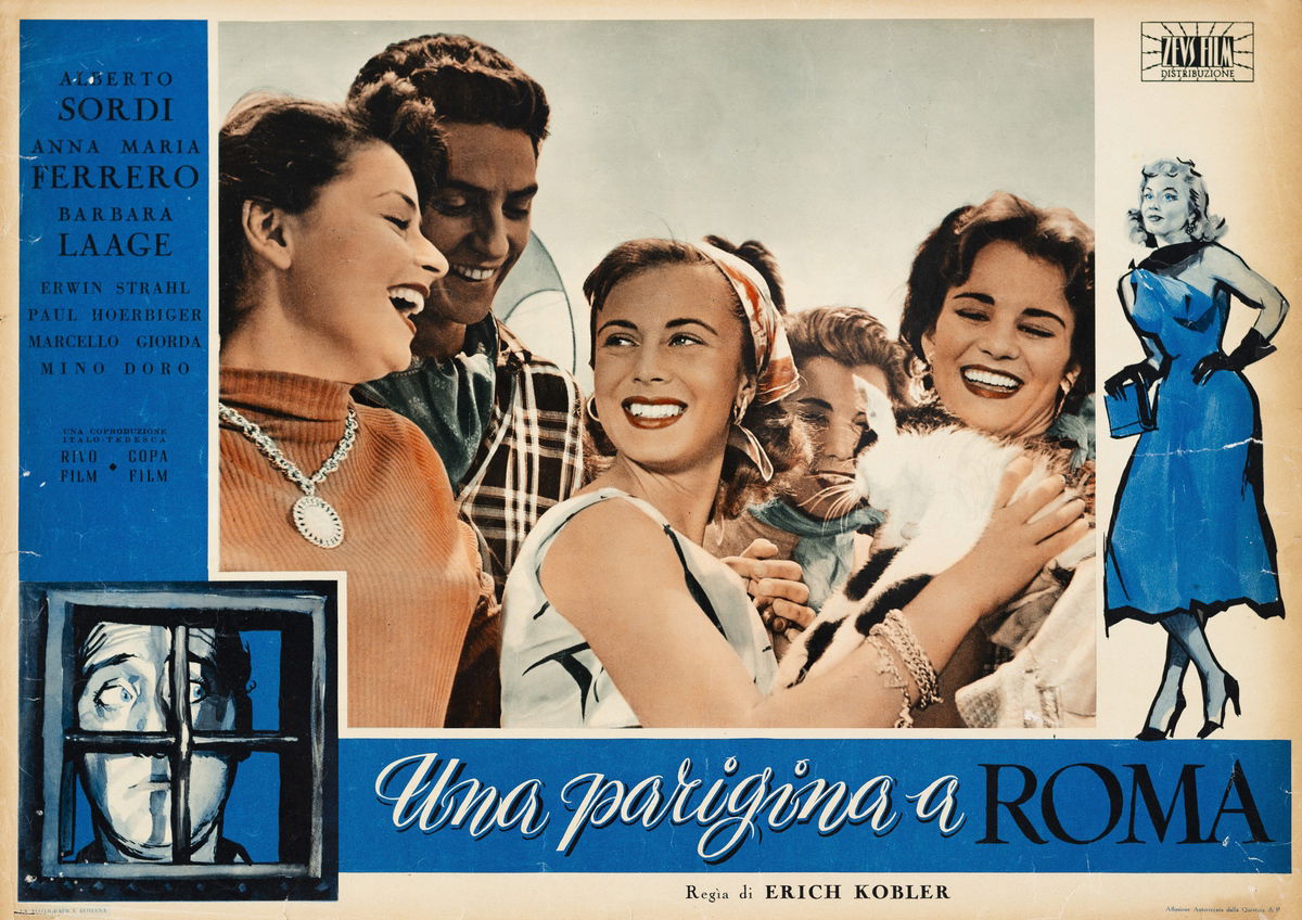 Une Parisienne à Rome - Fotobusta 1