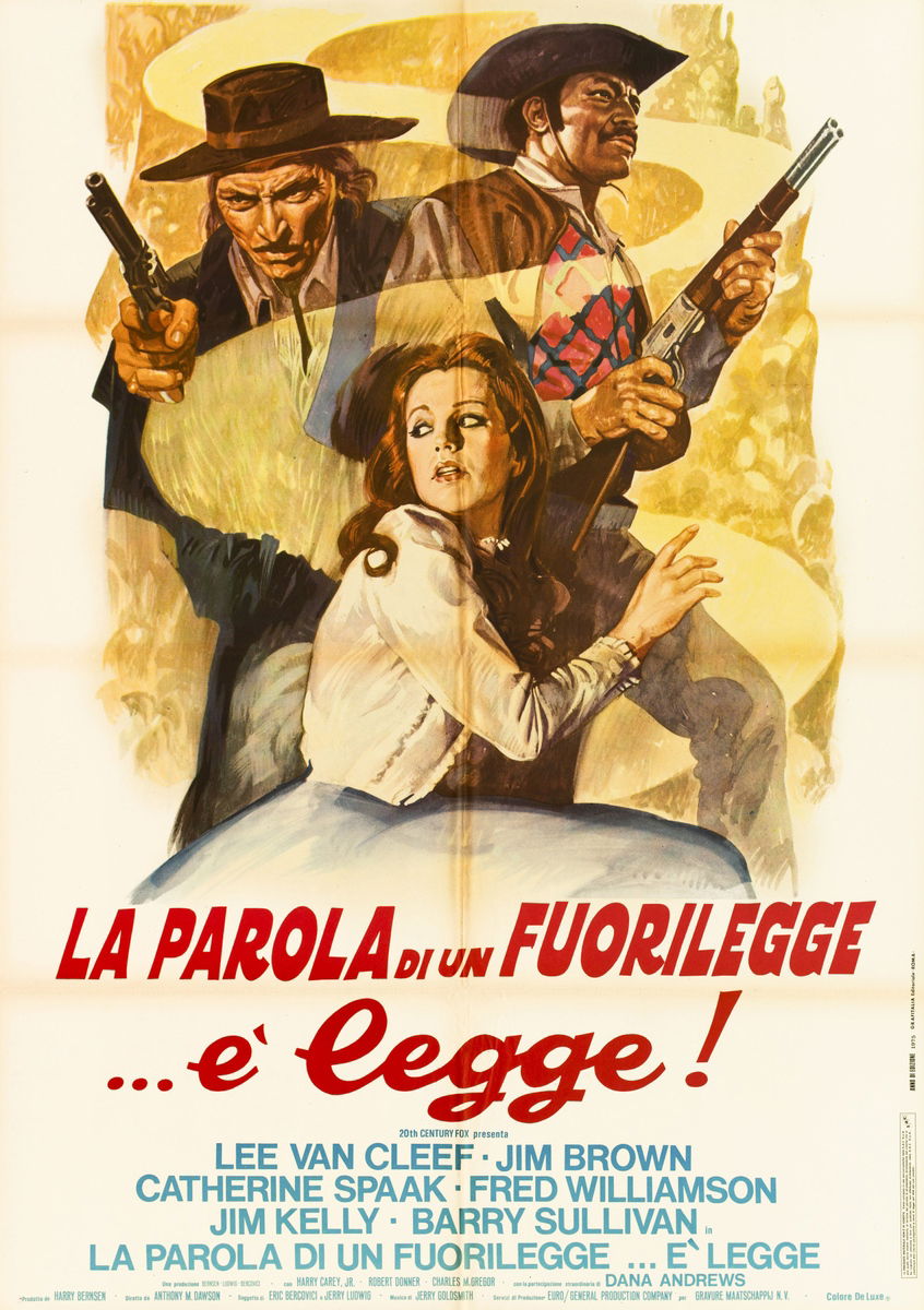 La parola di un fuorilegge... è legge! - Manifesto 1