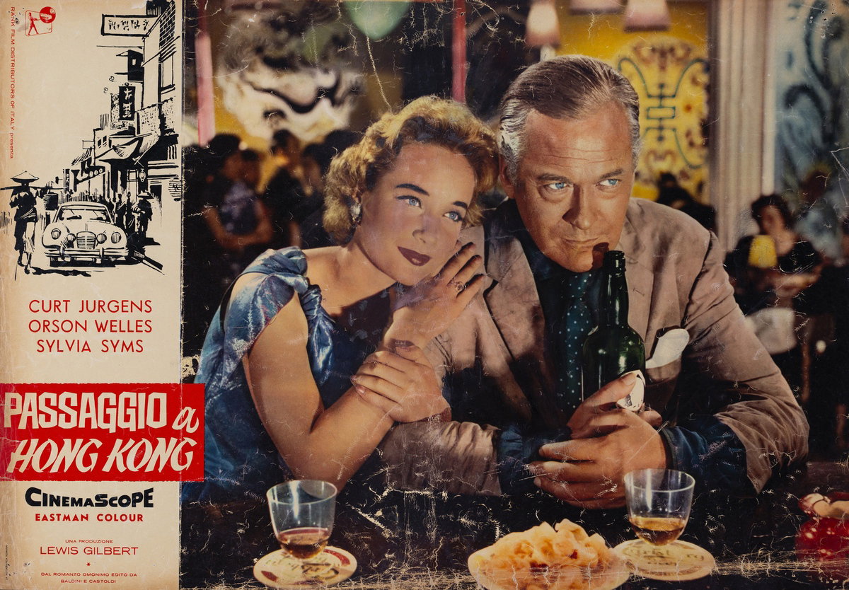 Fotobusta 2 per il film Passaggio a Hong Kong (1959)