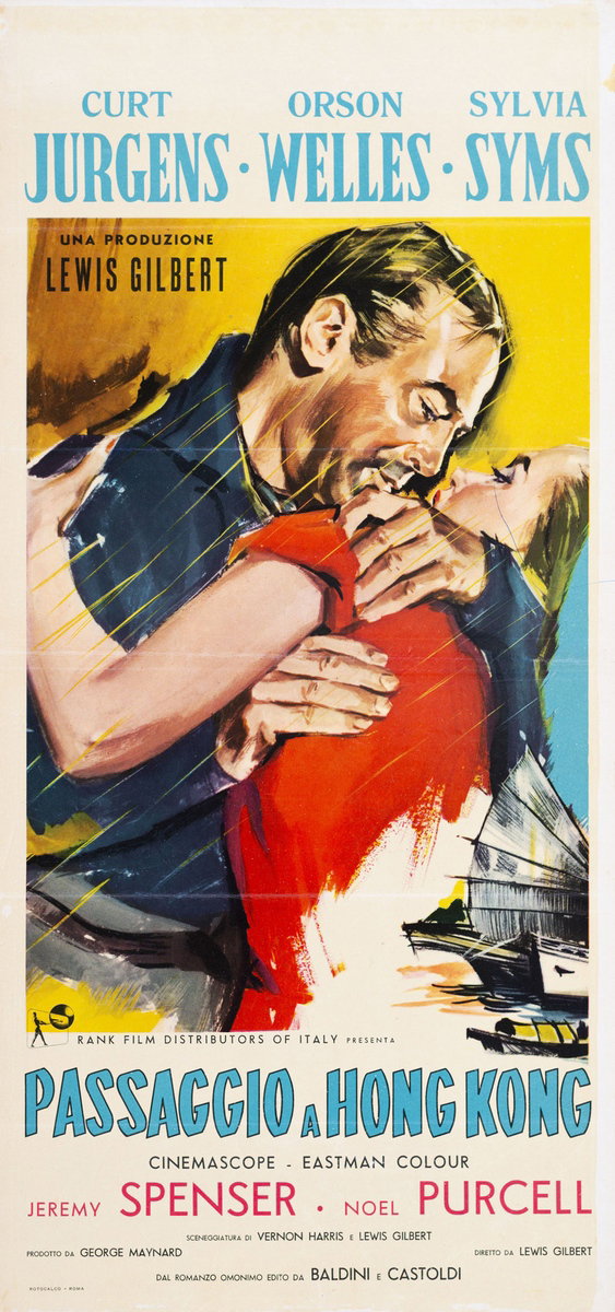 Locandina 2 per il film Passaggio a Hong Kong (1959)