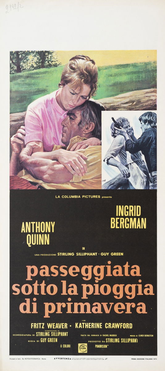 A Walk in the Spring Rain - Lobby Card 1