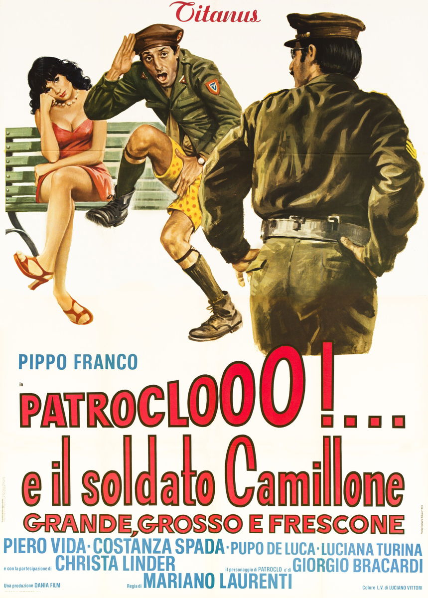 Patroclooo!... e il soldato Camillone, grande grosso e frescone - Poster 1