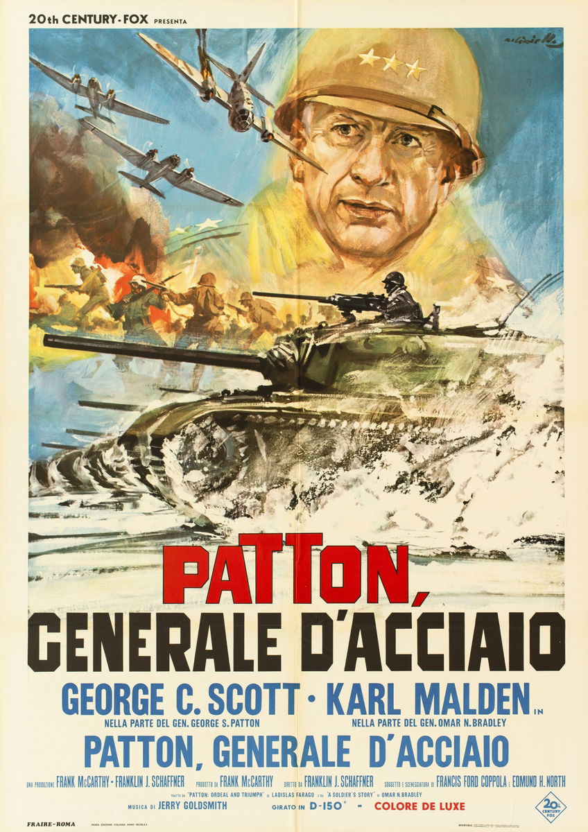 Patton, generale d'acciaio - Manifesto 1