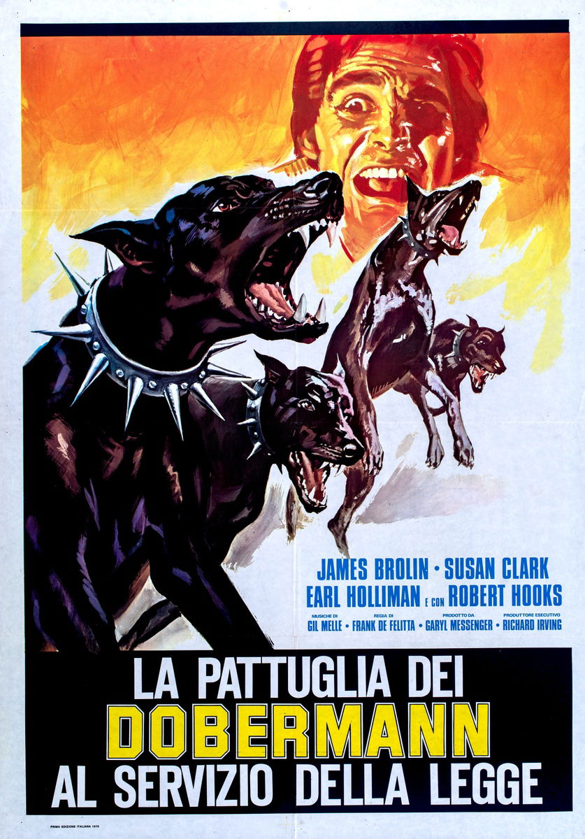 La pattuglia dei dobermann al servizio della legge - Manifesto 1