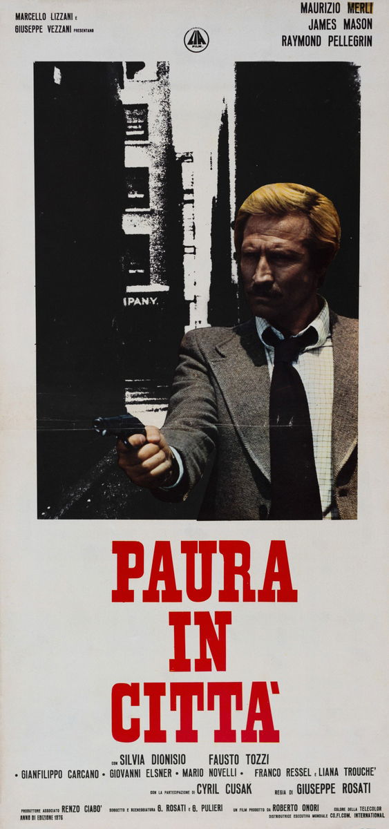 Fear in the City - Lobby Card 1