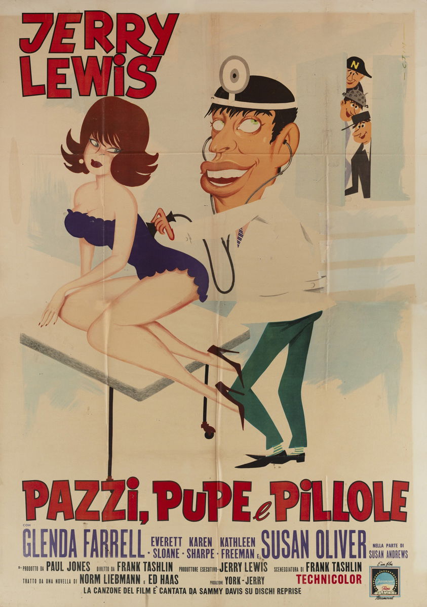 Pazzi, pupe e pillole - Manifesto 1