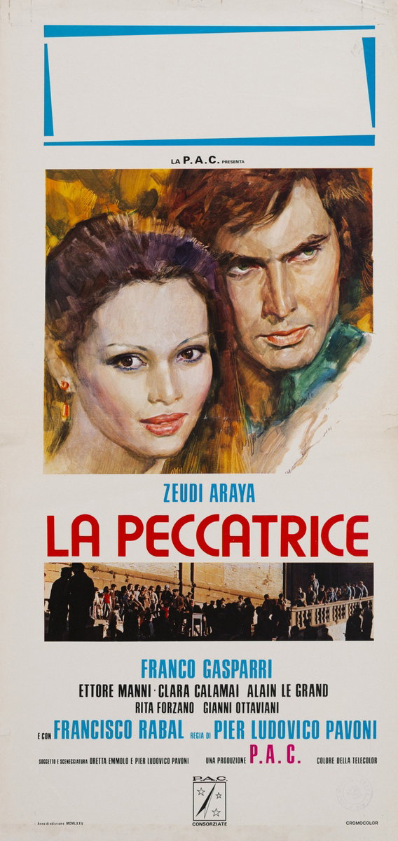 Locandina 2 per il film La peccatrice (1975)