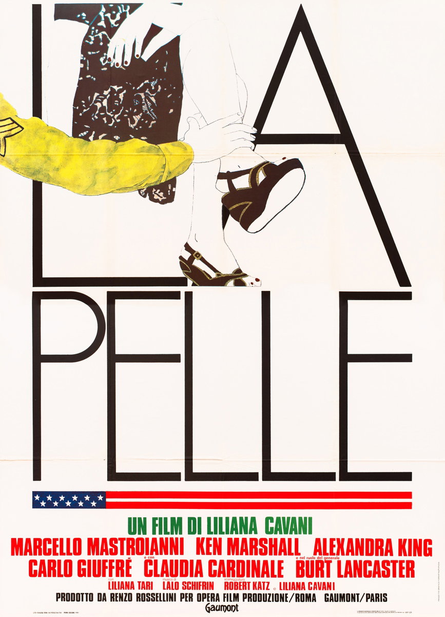 Manifesto 2 per il film La pelle (1981)