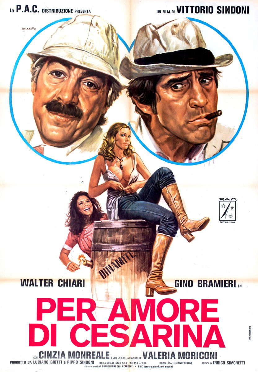 Per amore di Cesarina - Manifesto 1