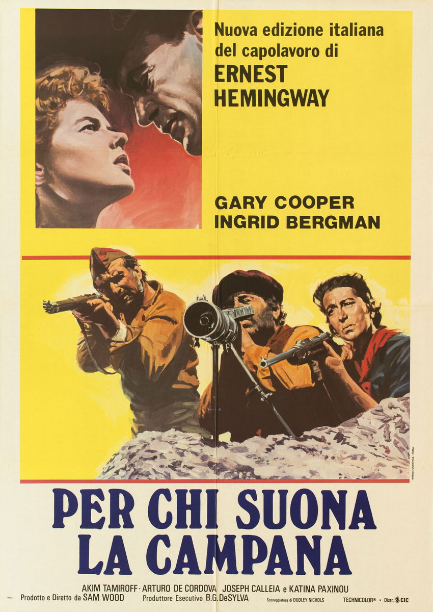 Per chi suona la campana - Manifesto 1