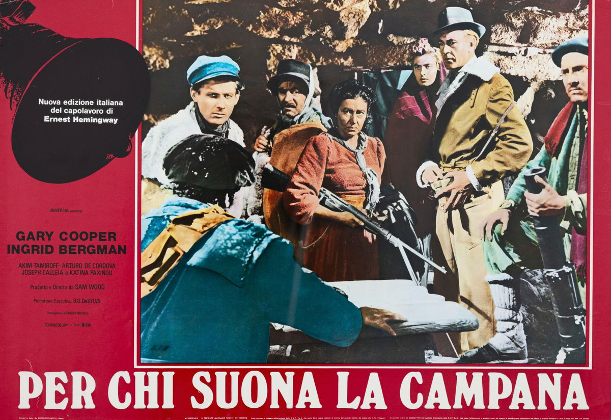 For Whom the Bell Tolls - Fotobusta 1
