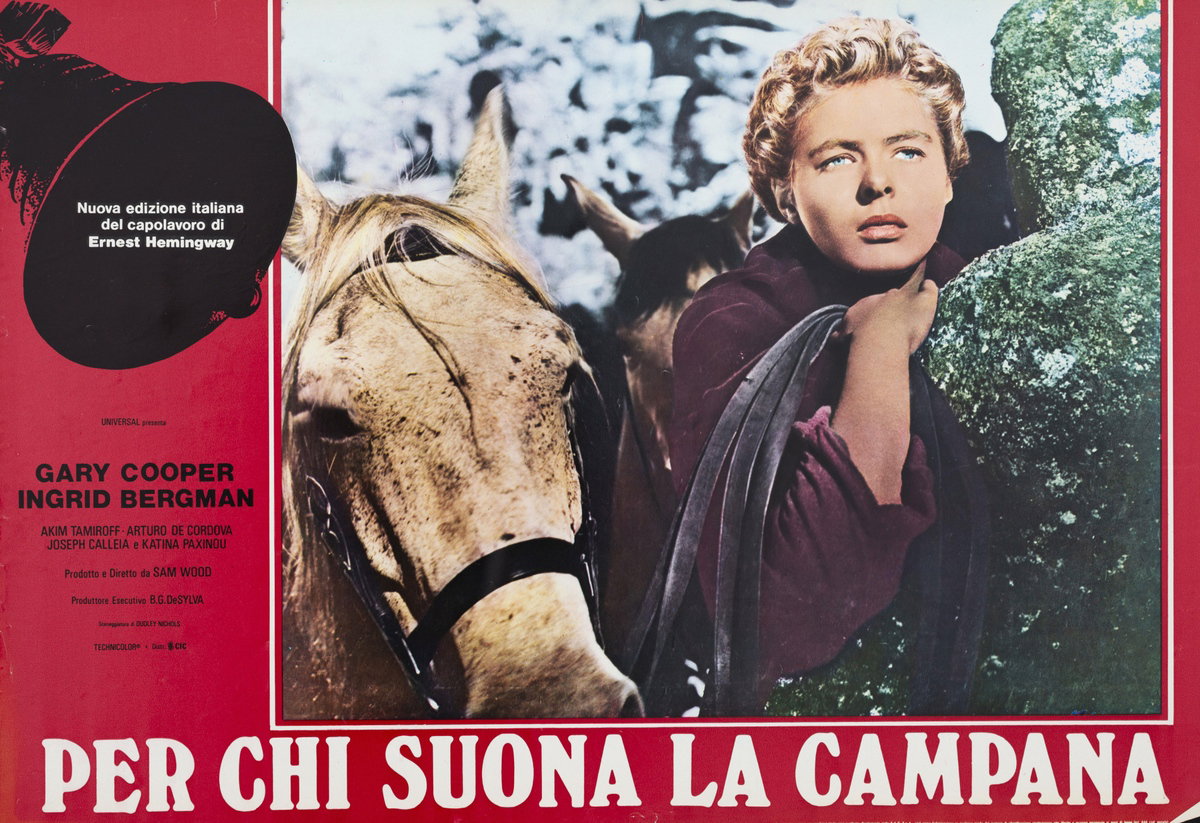 Lobby Card 2 for the film For Whom the Bell Tolls (1943)