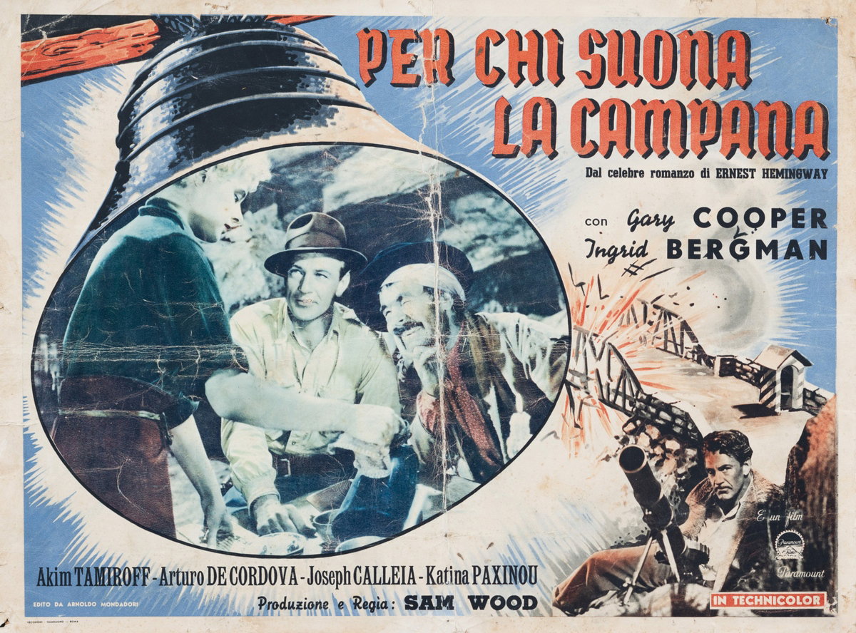 Lobby Card 3 for the film For Whom the Bell Tolls (1943)