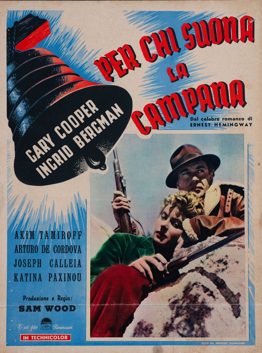 Lobby Card 4 for the film For Whom the Bell Tolls (1943)
